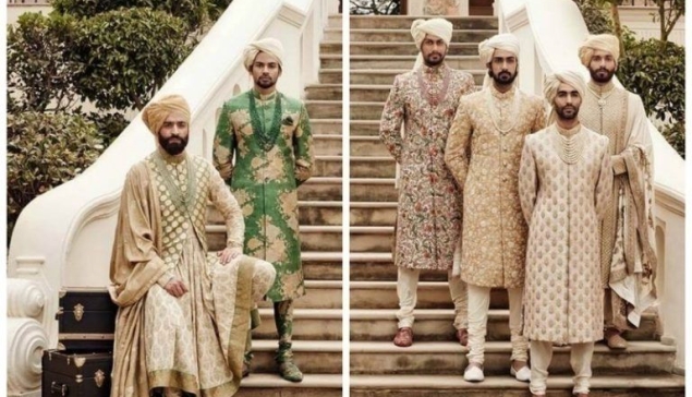 A Dash of Tradition: Sherwanis Lead India's Men's Wear Revival